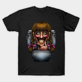 Horror toilet Monster #14 T-Shirt